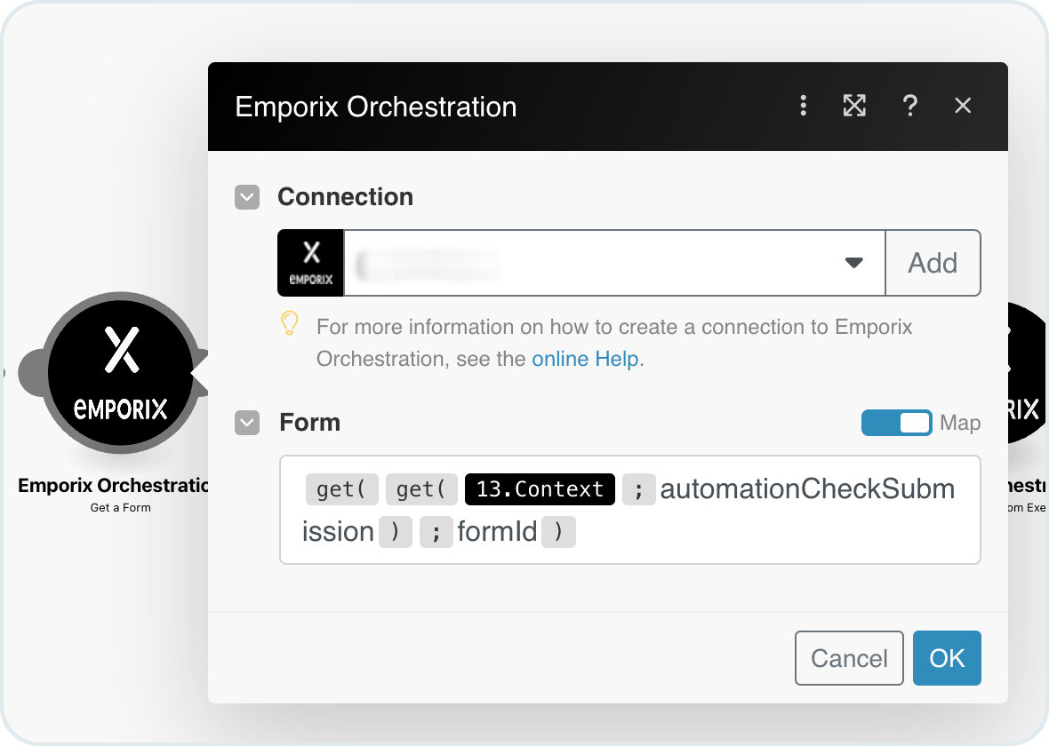 Get a Form module configuration