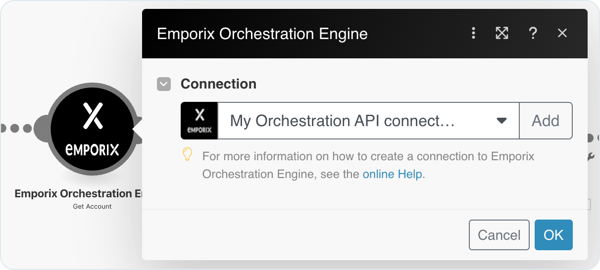 Get Account module configuration